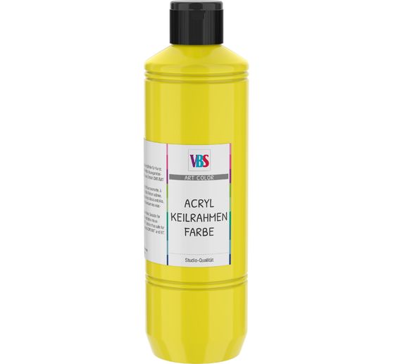 Peinture acrylique VBS pour châssis entoilés 