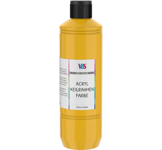 Peinture acrylique VBS pour châssis entoilés 