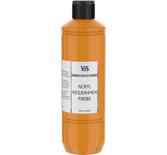 Peinture acrylique VBS pour châssis entoilés 