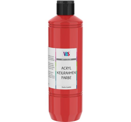 Peinture acrylique VBS pour châssis entoilés 