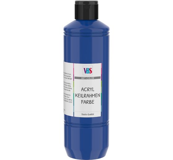Peinture acrylique VBS pour châssis entoilés 