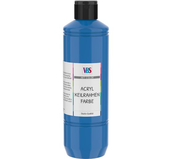 Peinture acrylique VBS pour châssis entoilés 