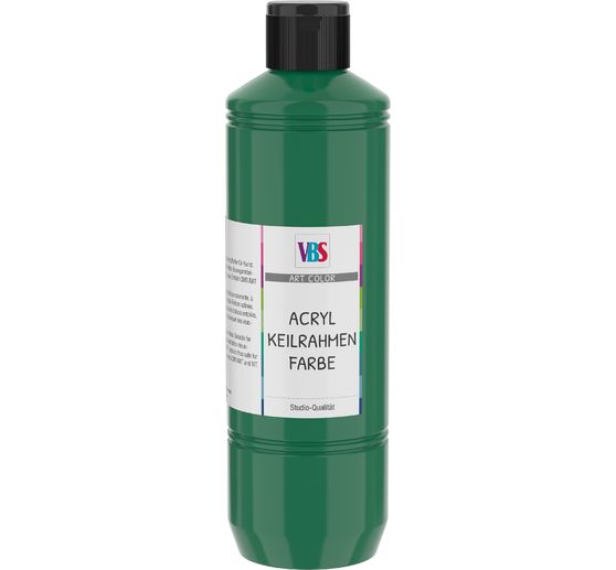 Peinture acrylique VBS pour châssis entoilés 