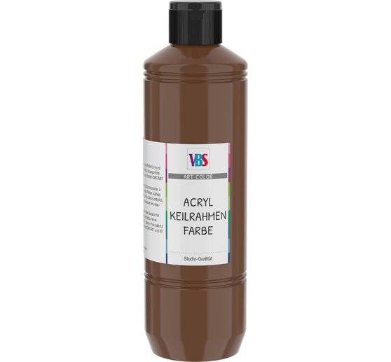 Peinture acrylique VBS pour châssis entoilés 