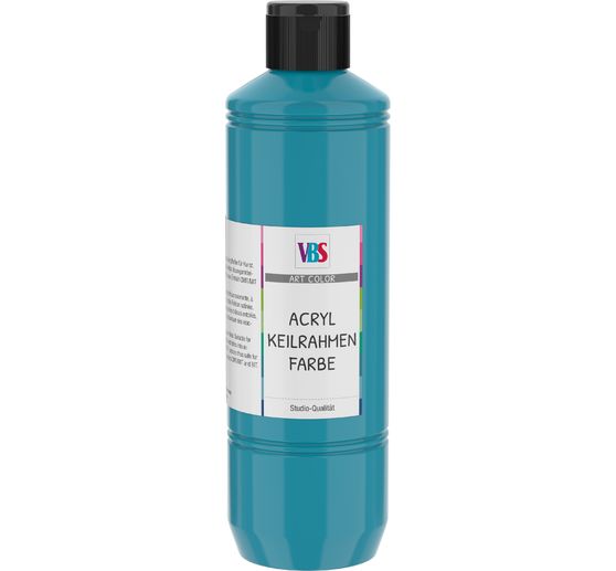 Peinture acrylique VBS pour châssis entoilés 