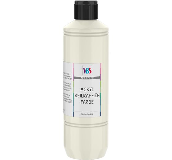 Peinture acrylique VBS pour châssis entoilés 