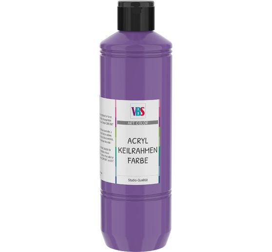 Peinture acrylique VBS pour châssis entoilés 