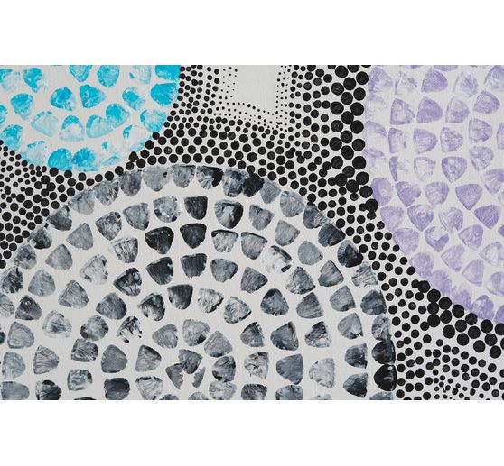 Peinture acrylique VBS pour châssis entoilés 