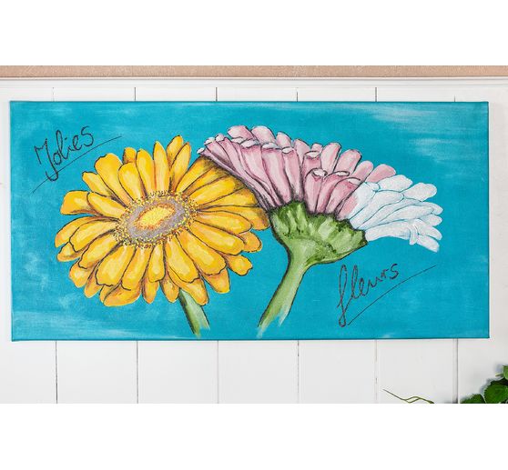 Peinture acrylique VBS pour châssis entoilés 