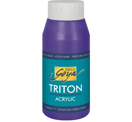 Peinture Solo Goya Triton Acrylic Basic, 750 ml