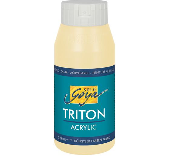 Peinture Solo Goya Triton Acrylic Basic, 750 ml