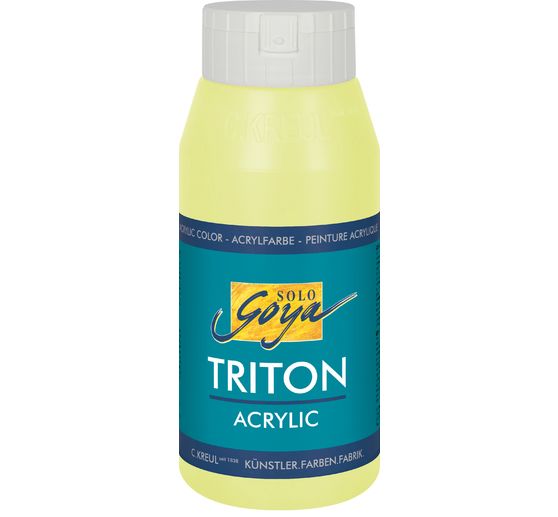Peinture Solo Goya Triton Acrylic Basic, 750 ml