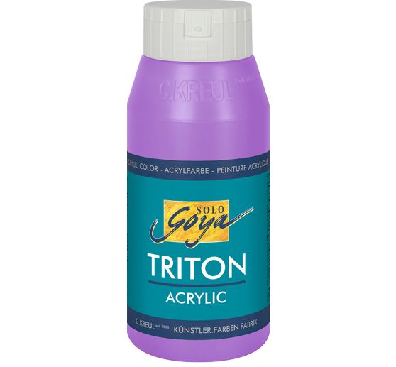 Peinture Solo Goya Triton Acrylic Basic, 750 ml