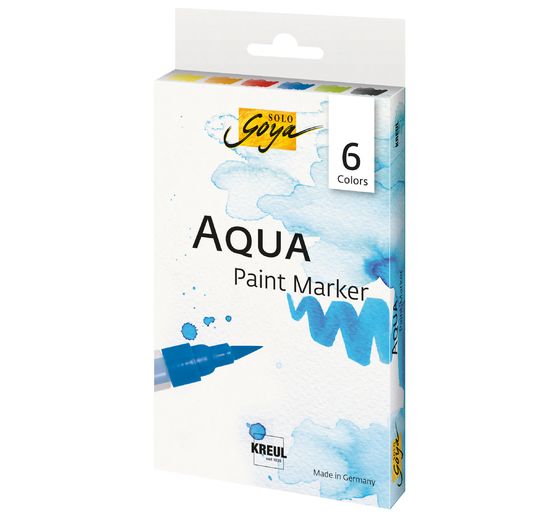 Marqueurs Aqua Paint Solo Goya, set de 6