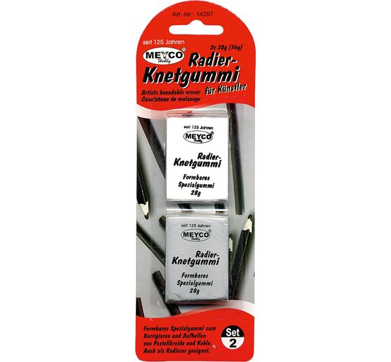 Gomme mie de pain, set de 2