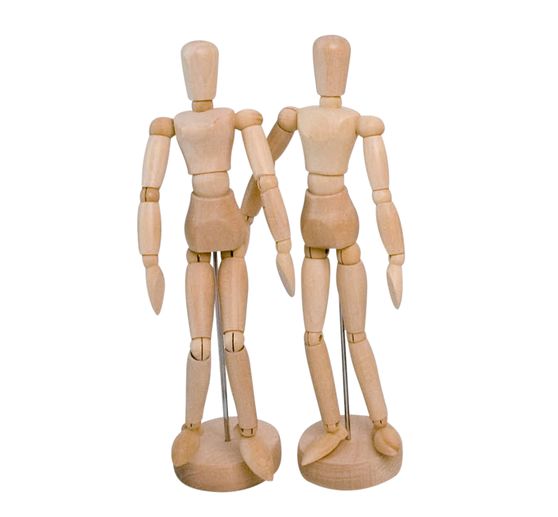 Mannequin articulé en bois Solo Goya, homme, 20 cm