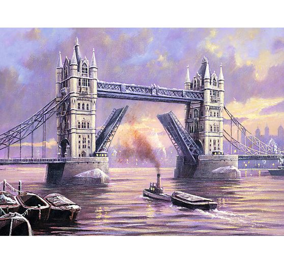 Painting by numbers "Tower Bridge", 30 x 40 cm