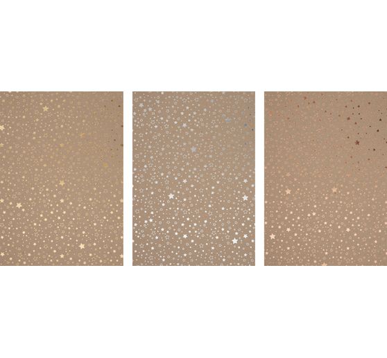 Carton naturel « Étoiles »