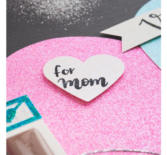 Papier paillet&eacute; &laquo; Candy Mix &raquo;