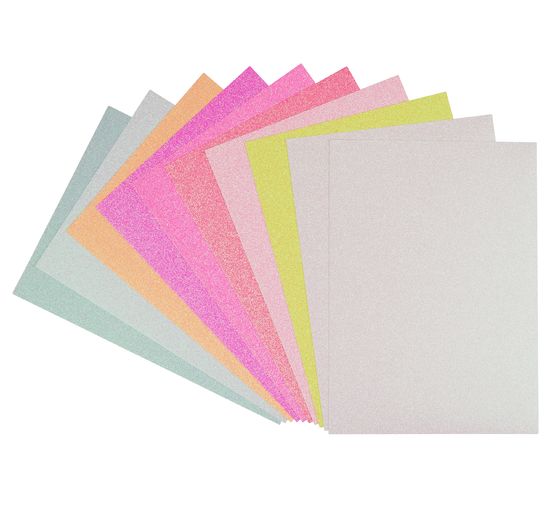 Papier paillet&eacute; &laquo; Candy Mix &raquo;
