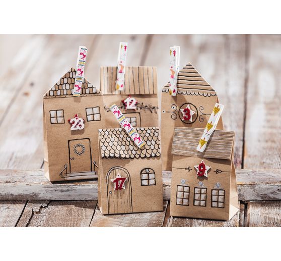 Sachets en papier kraft VBS, 8 pc.