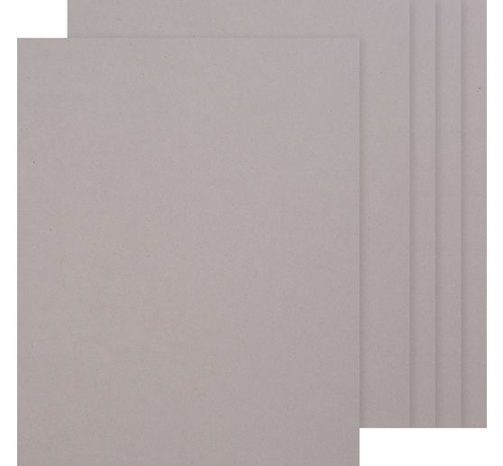 Carton gris, 40x50cm, ép. 2,0 mm, 5 pc.