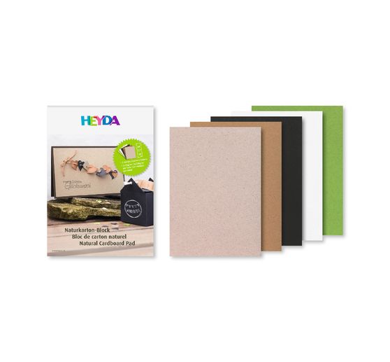 Bloc de papier carton naturel