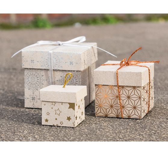 Carton naturel Ornements, 50 x 70 cm, 220g/m²