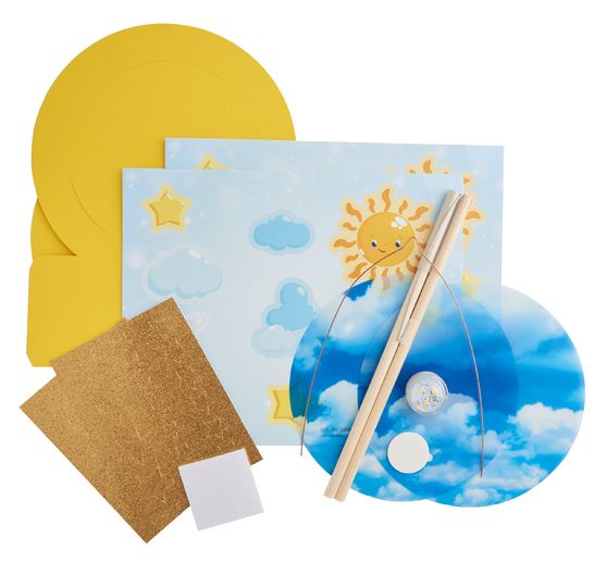Set lanterne « Soleil, lune et étoiles »