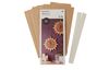 Paper bags star set, large, Brown