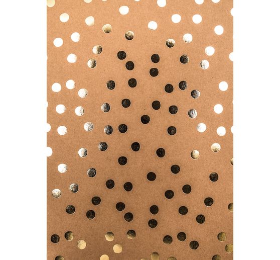 Bloc de papier à motifs « Papier kraft Hot Foil »