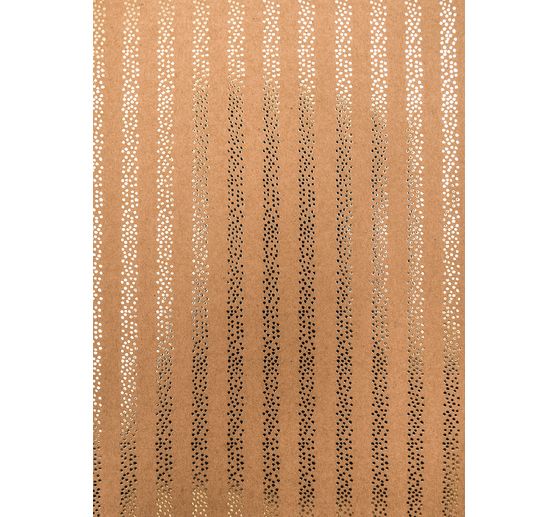 Bloc de papier à motifs « Papier kraft Hot Foil »