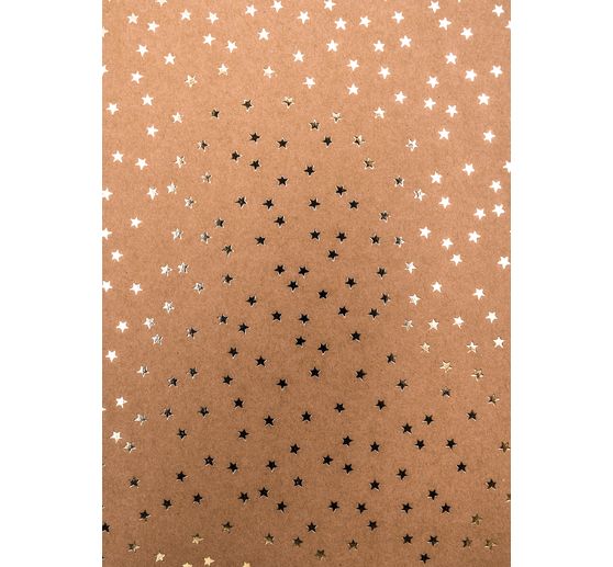 Bloc de papier à motifs « Papier kraft Hot Foil »