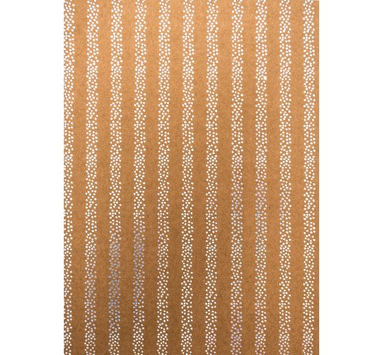 Bloc de papier à motifs « Papier kraft Hot Foil »