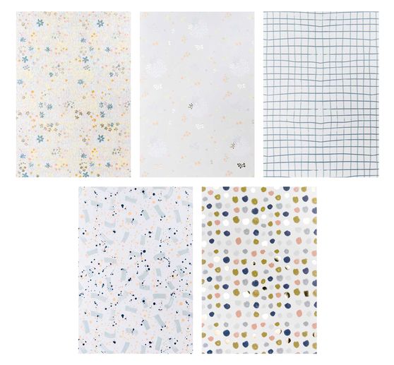 Bloc de papier à motifs « Crafted Nature »