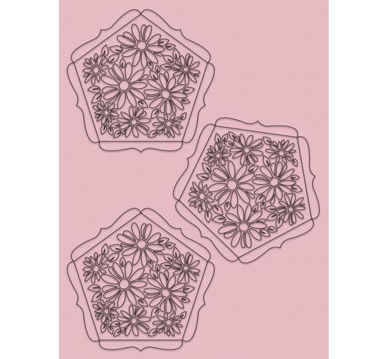 Boules silhouette « Fleurs »