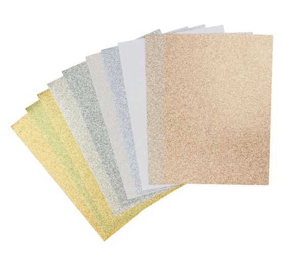 Papier pailleté « Glamour Mix »