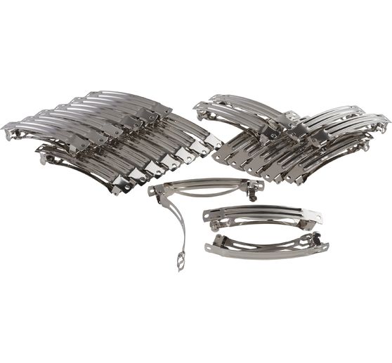 Barrettes à cheveux, 25 pc.