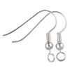 Crochets d'oreilles, 20 pc. Argenté