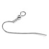 Crochets d'oreilles VBS, 100 pc. Argenté