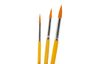 Pinceaux ronds à manche en bambou VBS « Assortiment », 70 pc.