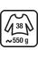 Pullover taille 38 = 550 g