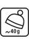 Bonnet = 40 g