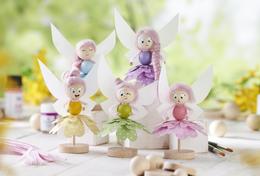 Set créatif VBS « Petites figurines fleurs »