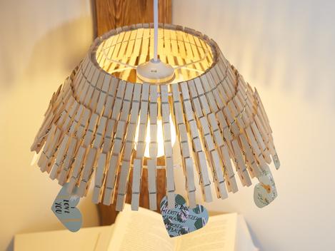 Hobby Lampe à pince - Abat-jour en aluminium avec douille